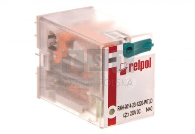 A00013 Przekaźnik przemysłowy 4P 220V DC AgNi R4N-2014-23-1220-WTLD A00013