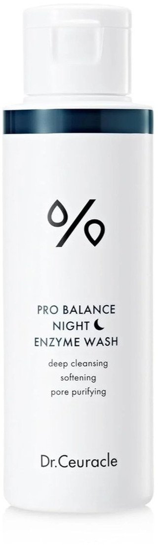 Dr. Ceuracle Pro balance night enzyme wash enzymatyczny proszek do oczyszczania twarzy na noc 50g