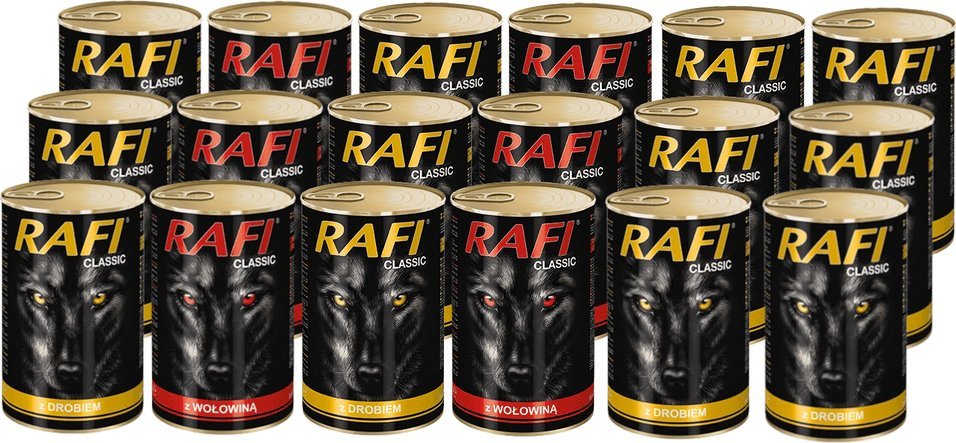 Dolina Noteci Rafi Classic MIX SMAKÓW w Sosie 18x1240g