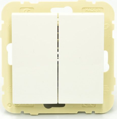 Efapel EFAPEL LOGUS90 ŁĄCZNIK SCHODOWY PODWÓJNY BIAŁY 90101 KWBR