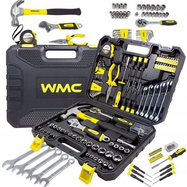 Zestaw narzędzi 128el. 1/4" 3/8" (4-21mm) w walizce