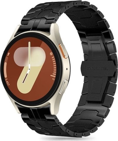 Tech-Protect TECH-PROTECT STAINLESS LINE SAMSUNG GALAXY WATCH 4 / 5 / 5 PRO / 6 / 7 / FE BLACK