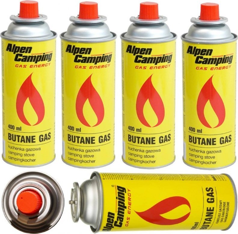 PrzydaSie 4X Kartusz Wkład Gazowy Nabój Kuchenka Palnik 400