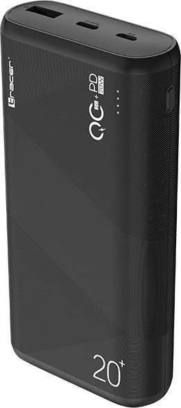Powerbank Tracer Amos 20000mAh Czarny