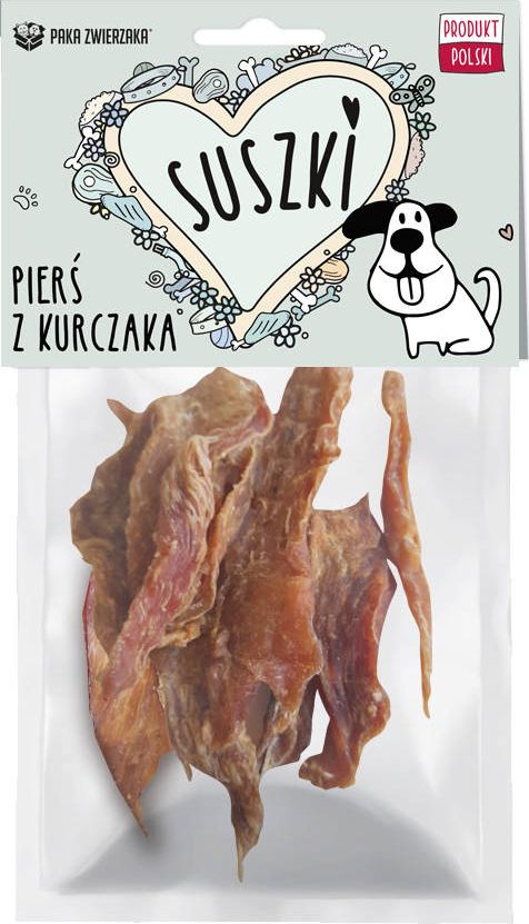 Paka Zwierzaka Paka Zwierzaka Suszki Pierś z kurczaka 100g