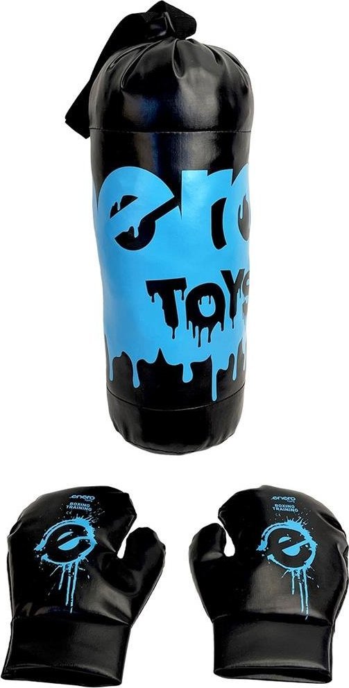 Zestaw bokserski dla dzieci : worek i rękawice