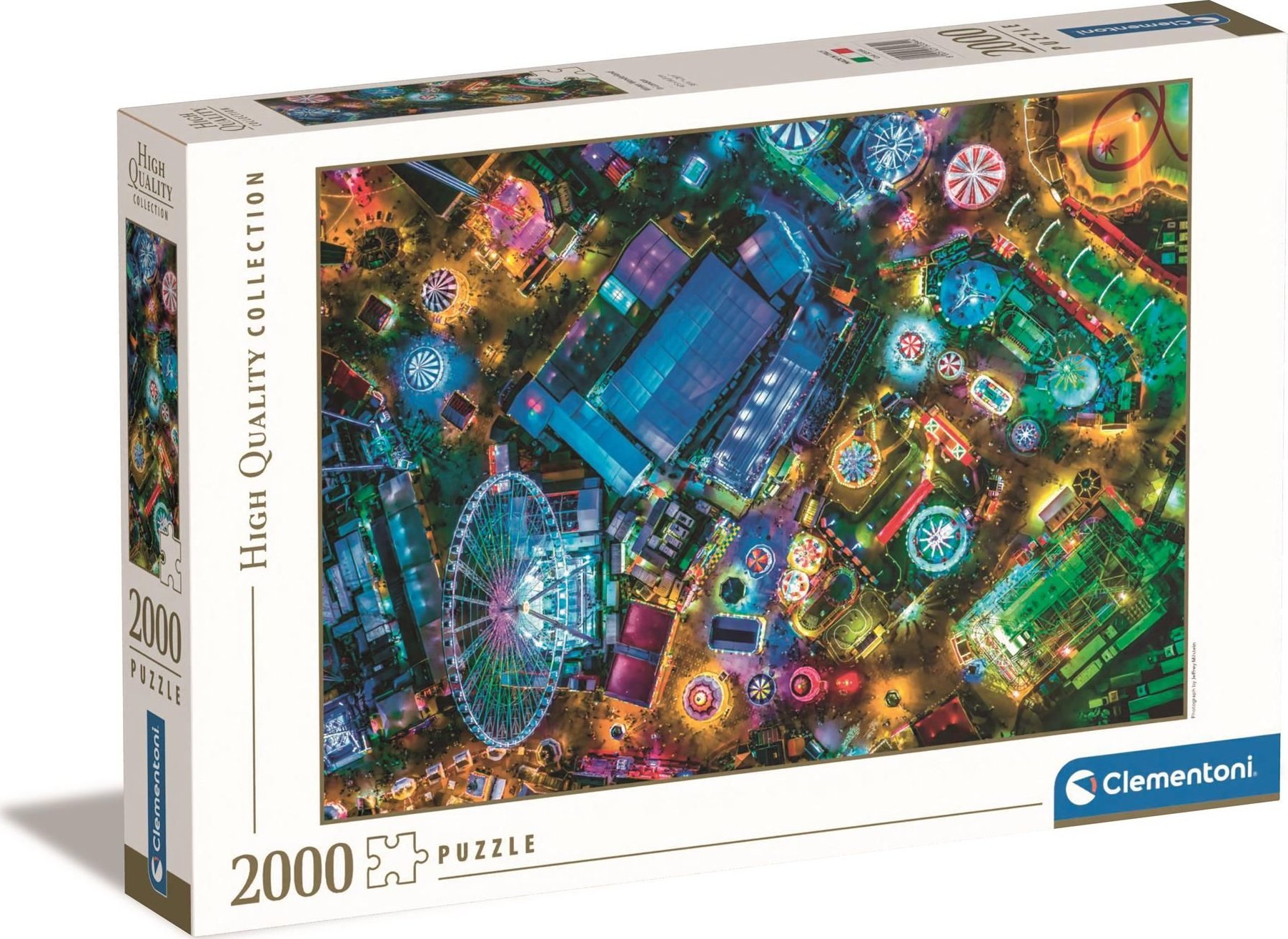 Clementoni Puzzle HQ Zimowa kraina czarów w Londynie 2000 elementów (32084)