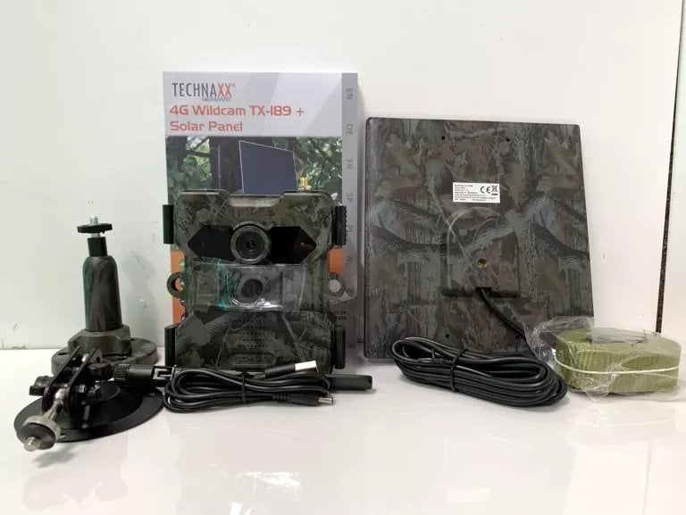 Kamera IP Technaxx Kamera z panelem słonecznym do obserwacji