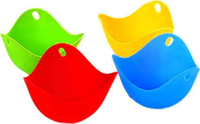 CreativeHome AG669A POJEMNIKI DO GOTOWANIA JAJEK NA PARZE 4 SZT