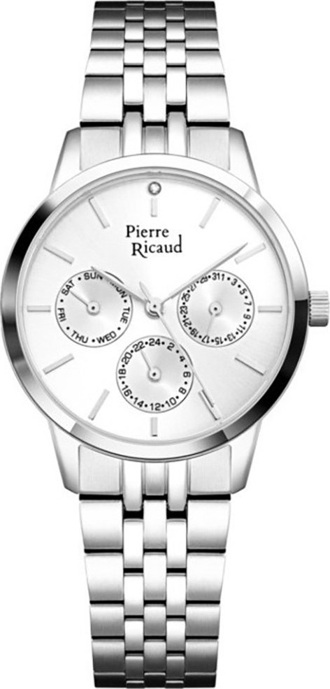 Zegarek damski Pierre Ricaud P21056.5113QF srebrny