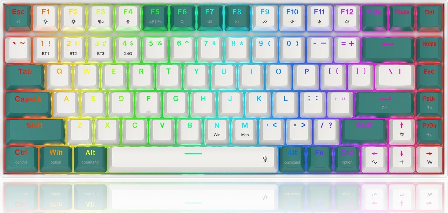 Klawiatura Redragon K678WG Pro Singed Redragon Red (K678WG-RGB-PRO)