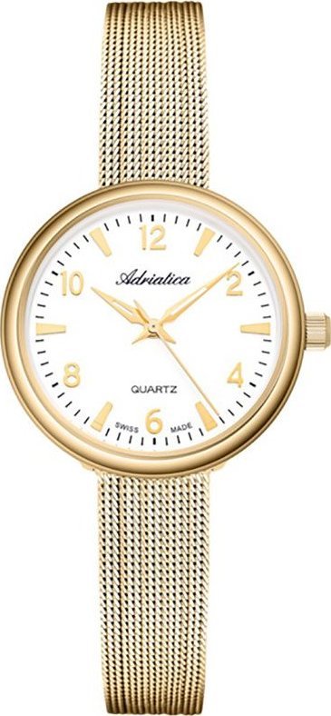 Zegarek Adriatica Zegarek damski Adriatica A3786.1153Q złoty