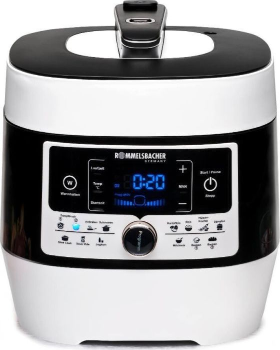 Rommelsbacher Rommelsbacher vapor pressure & Multicookings MD 1000 (white / black)