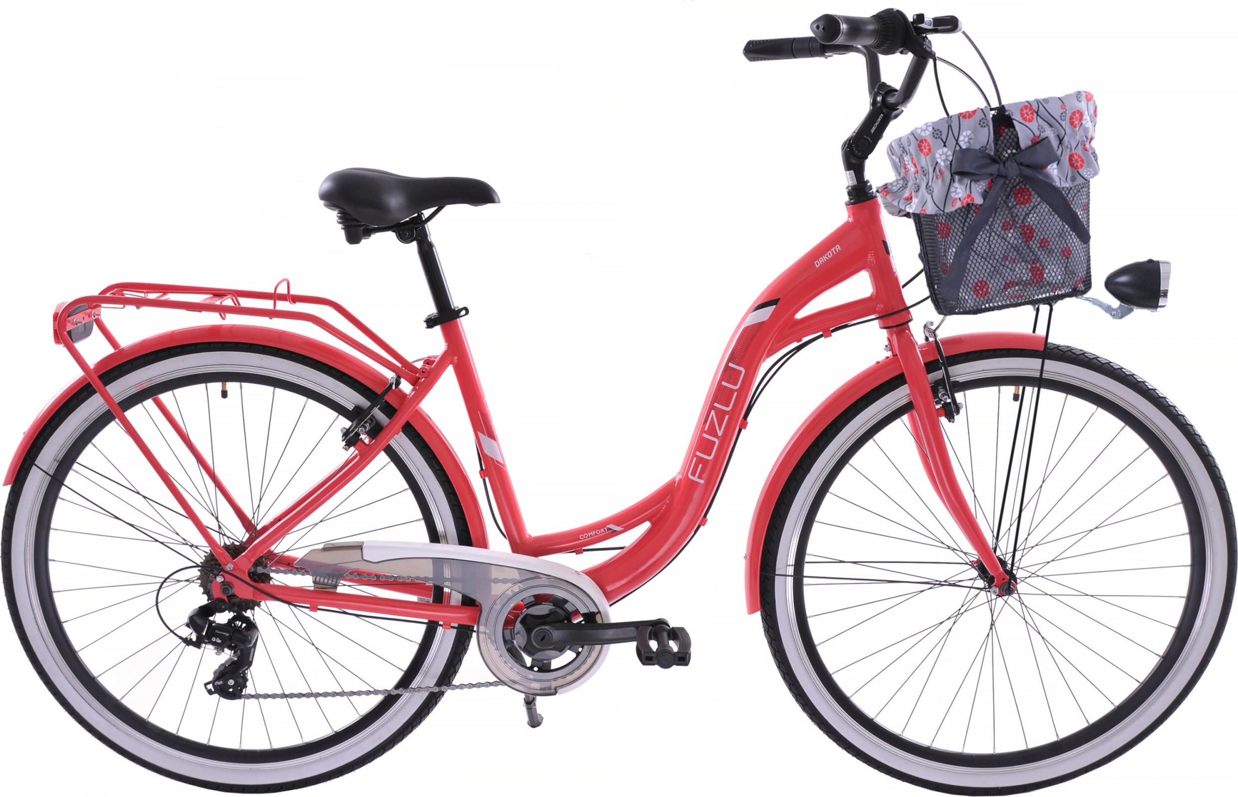 Fuzlu Rower Fuzlu Dakota 28 7s alum. pomarańczowy (3018)