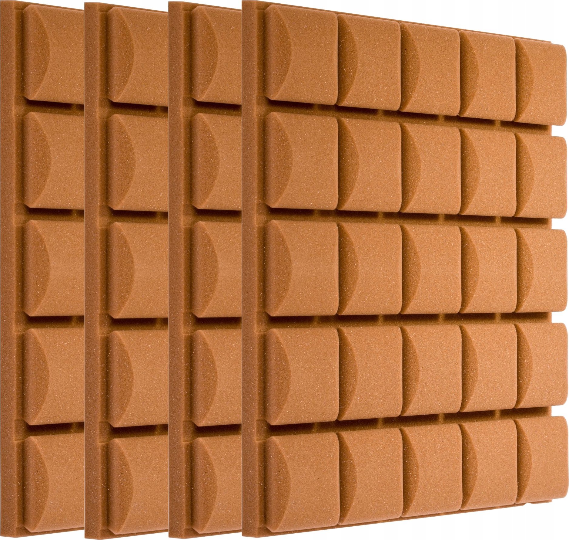 Pianki wygłuszające ekrany akustyczne na ścianę do pokoju studio akustyka 4 szt