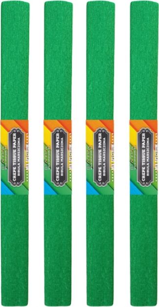 Starpak Bibuła marszczona 50x200cm zielona 10szt.