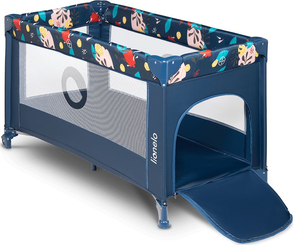 Lionelo Łóżeczko turystyczne STEFI Blue Navy
