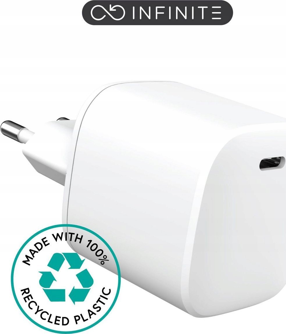 Ładowarka eStuff eSTUFF ES637045-BULK ładowarka do urządzeń przenośnych Smartfon Biały Prąd przemienny Szybkie ładowanie Wewnętrzna