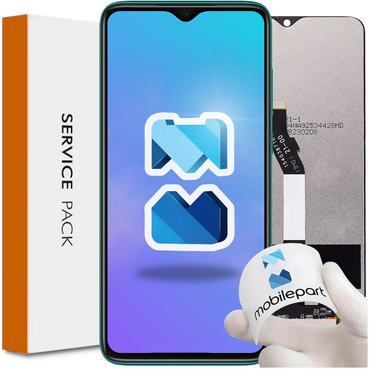 Wyświetlacz do Xiaomi Redmi Note 8 Pro LCD M1906G7G Oryginał Mobilepart