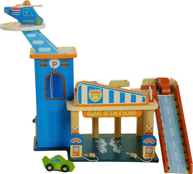 Norimpex Parking drewniany z windą i lotniskiem