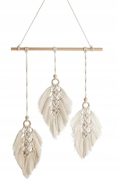 Bawełniana makrama Medina w stylu boho, ecru MM_4