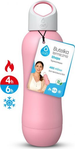 Dafi Dafi butelka termiczna Shape różana 480ml