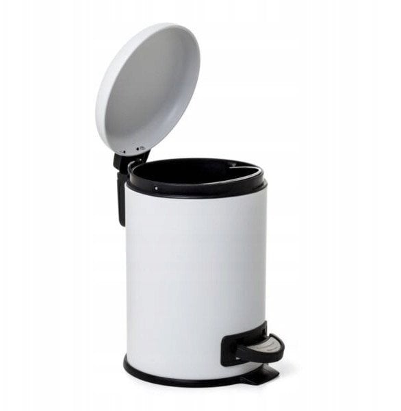 Pedal bucket 3L Nordic stainless steel/white 8411801235324