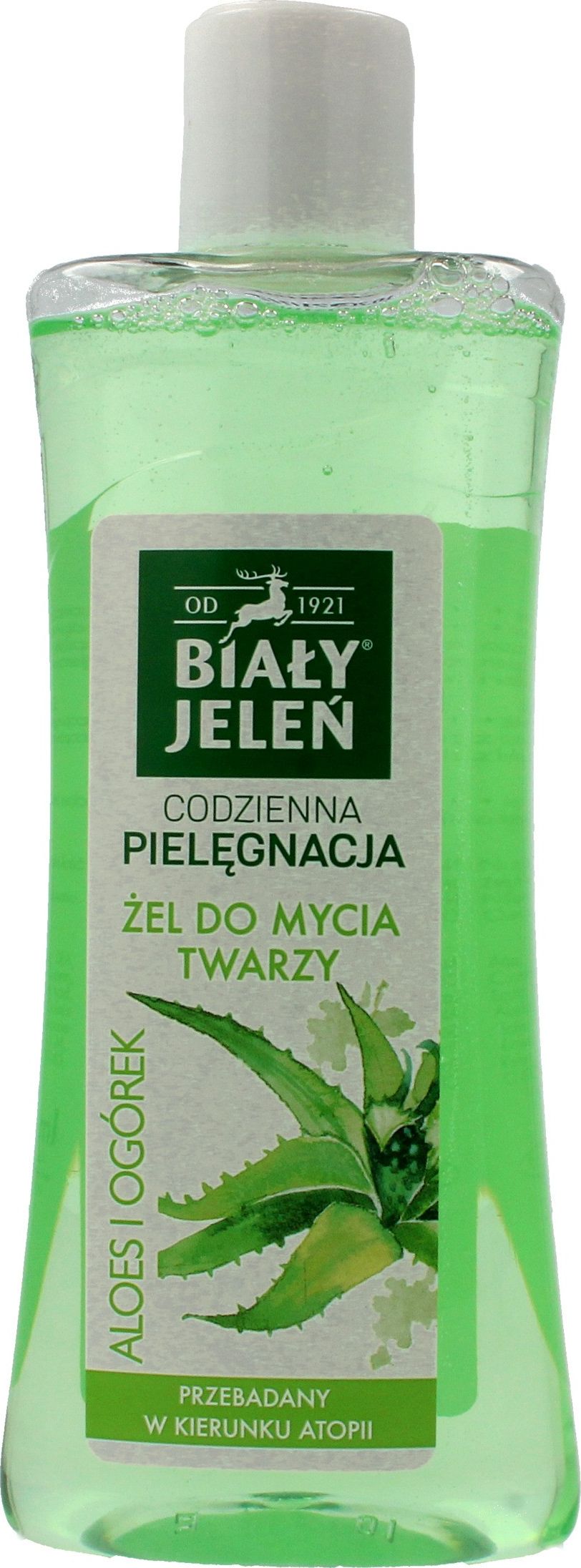 Biały Jeleń Żel do mycia twarzy Codzienna Pielęgnacja Aloes&Ogórek 265ml