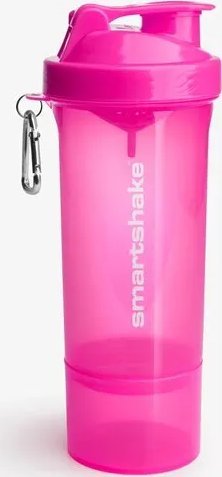 Smartshake SmartShake, Slim Series, Shaker Neon Pink, Pojemność, 500 ml