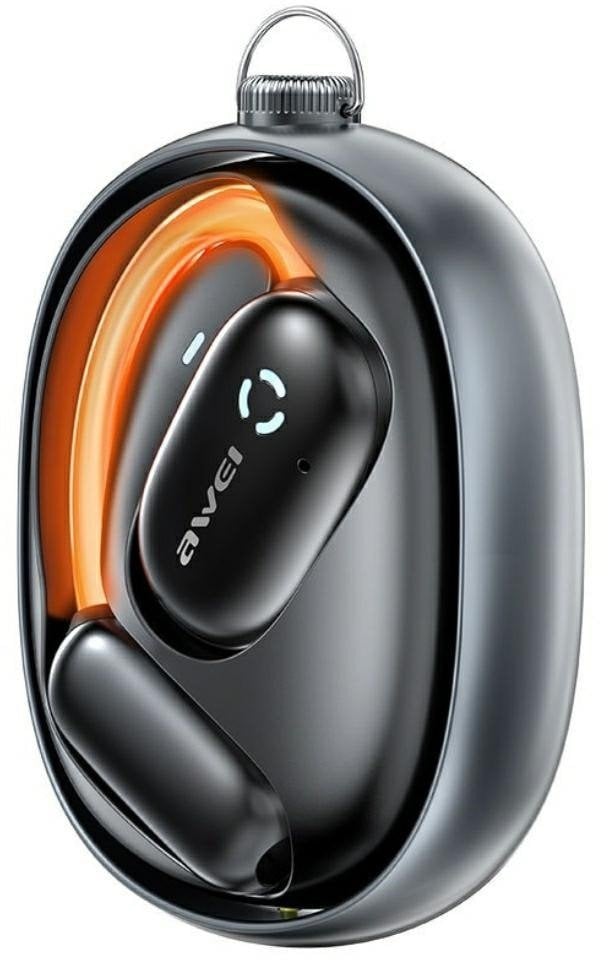 AWEI Bluetooth headphones 5.4 TZ13 ANC + docking station black