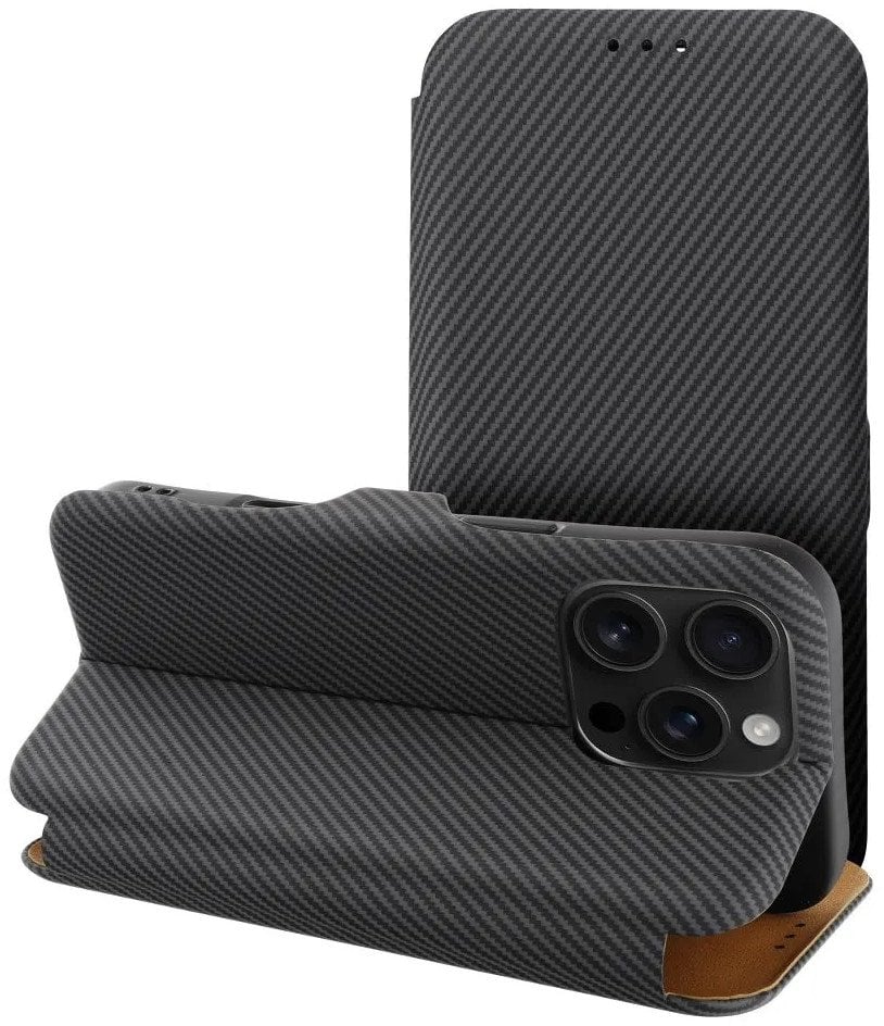 Kabura FOLIO Side Magnet do IPHONE 16 PRO MAX szary