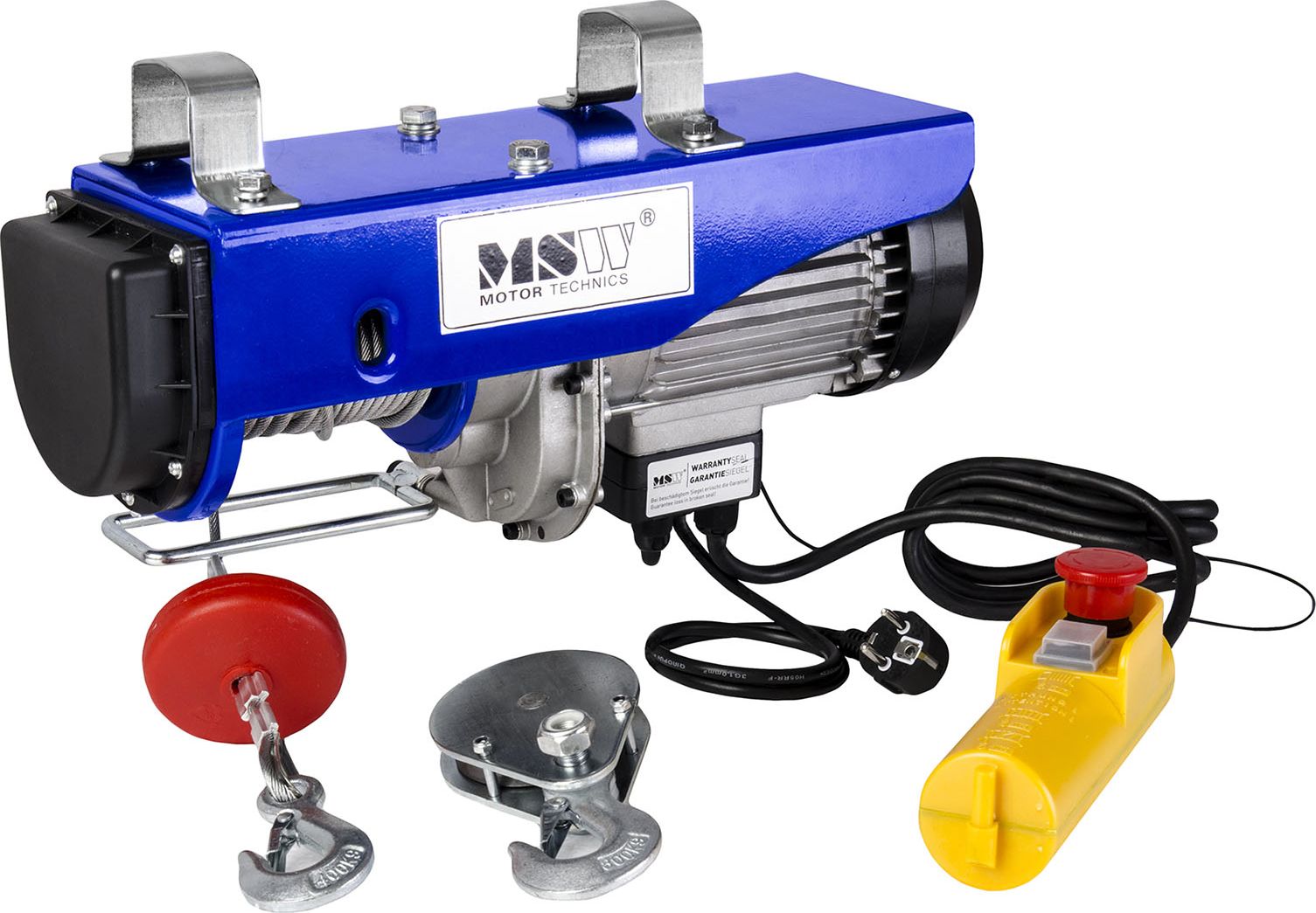 MSW Wyciągarka linowa wciągarka PROLIFTOR 800 do 800kg Wyciągarka linowa wciągarka PROLIFTOR 800 do 800kg