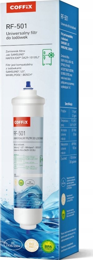Filtr do lodówki zamiennik - Coffix RF501
