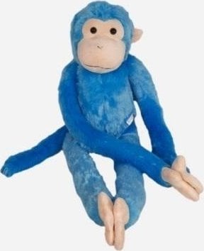 Małpa niebieska na rzepy 85cm