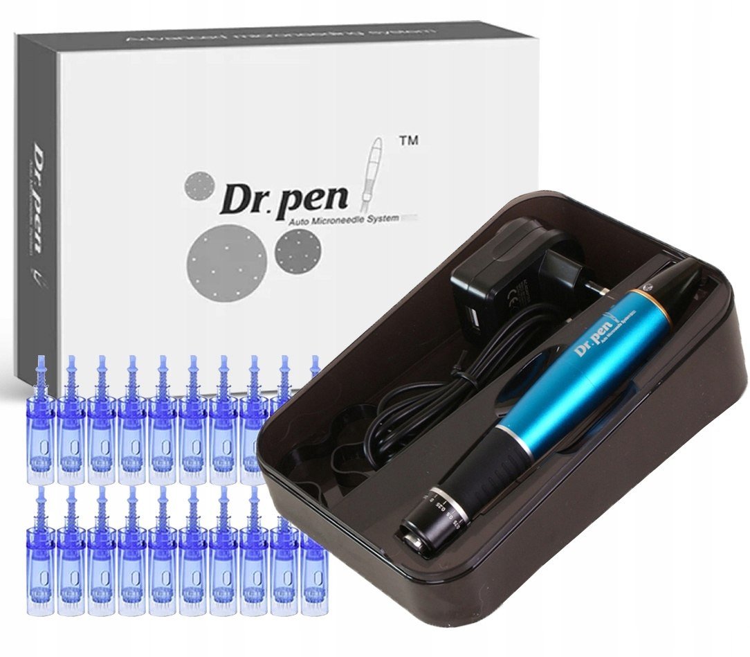 Dr Pen Ultima - Profesjonalny Bezprzewodowy Dermapen + 20 Kartridży