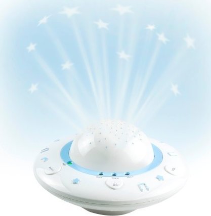Alecto Alecto BC-125 - projektor dla dzieci, kołysanki, rozgwieżdżone niebo, ciepłe kolory