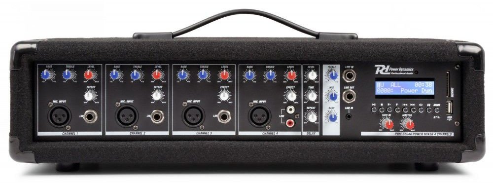 Powermikser 4-kanałowy PDM-C405A Power Dynamics one size