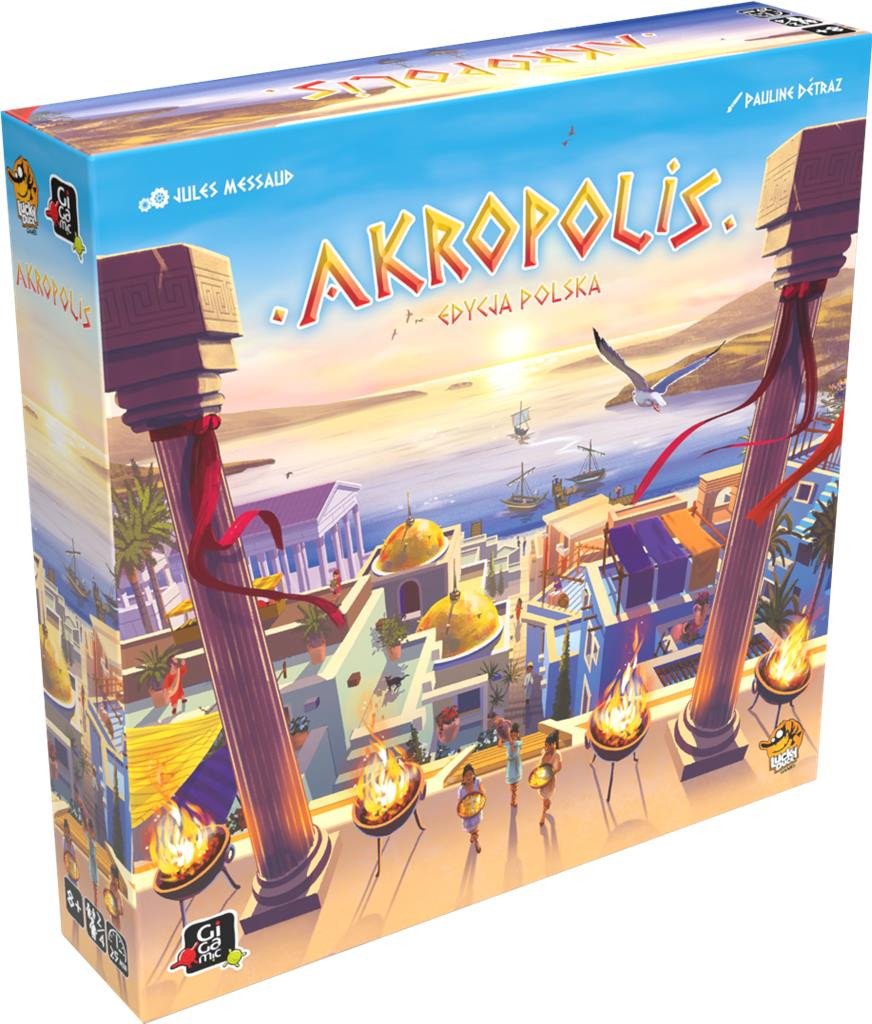 Lucky Duck Games Gra planszowa Akropolis