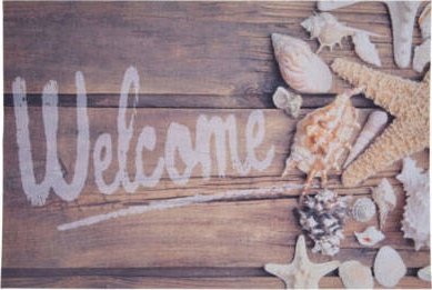 Home Styling Collection Wycieraczka pod drzwi WELCOME, 58 x 38 cm