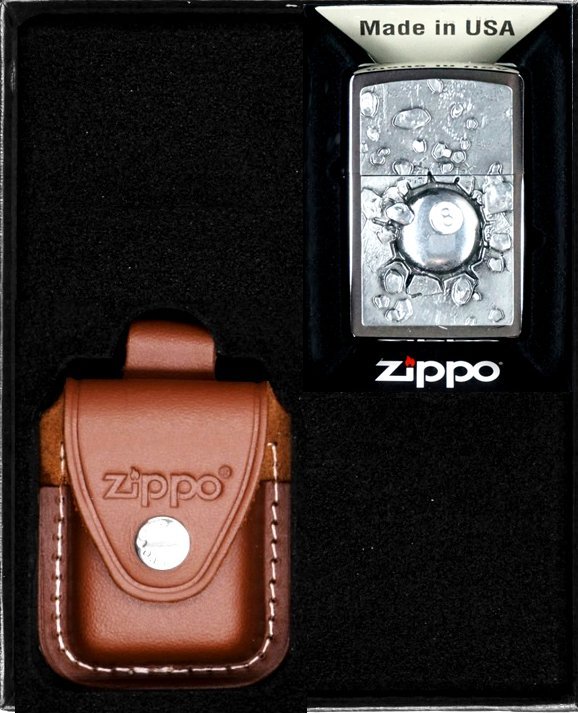 Zestaw ZIPPO Zapalniczka EIGHT BALL Prezentowy No2