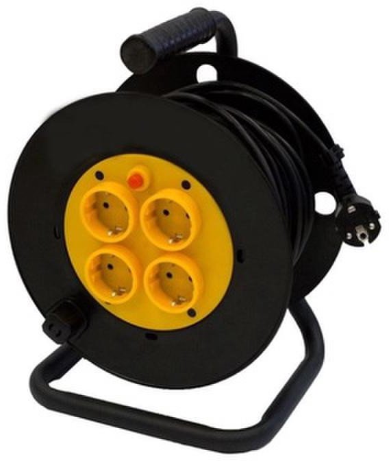 EXT CORD XP03-D1/SY-08 3X1 25M 4P REEL