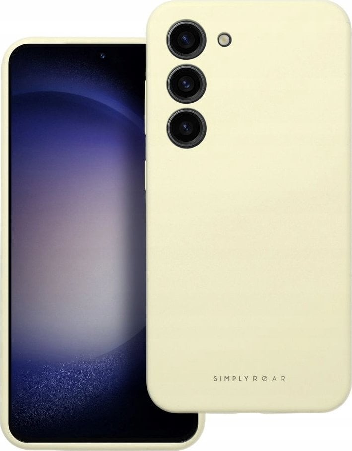 ROAR futerał CLOUD SKIN do XIAOMI Redmi Note 14 Pro+ 5G Jasnożółty