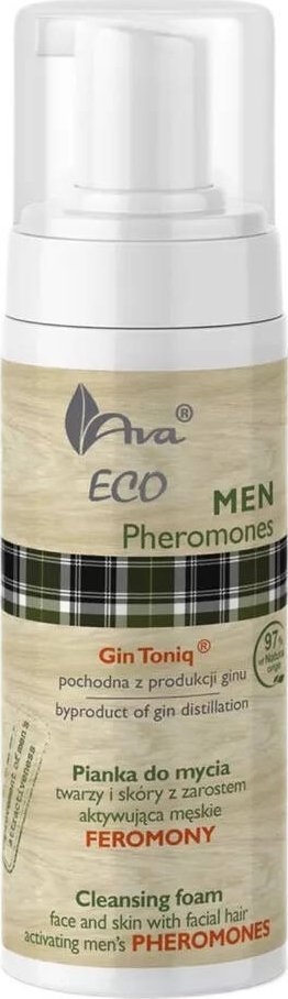 Ava Eco* Men Pheromones pianka do mycia twarzy i skóry z zarostem 150ml
