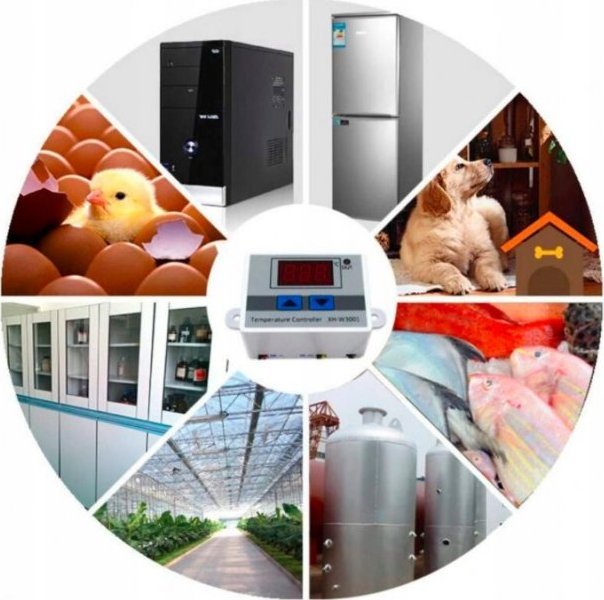 PrzydaSie Regulator Temperatury Cyfrowy Termostat 110C 230V