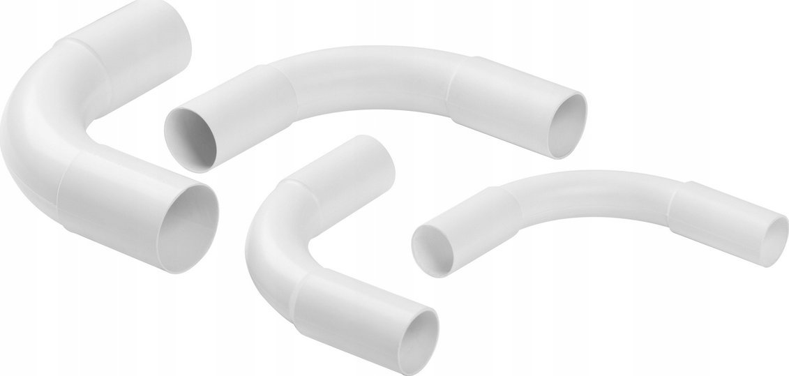 STASIŃSKI Złączka do rur elektroinstalacyjnych sztywna, kątowa BIAŁY ZKL-16 (1szt.)