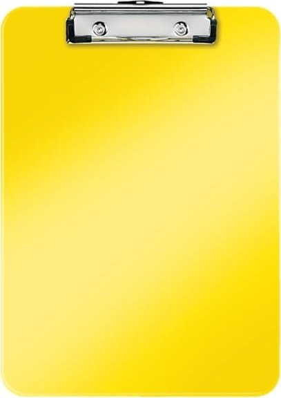 Leitz DESKA Z KLIPEM A4 POJEDYNCZA LEITZ WOW PLASTIKOWA ŻÓŁTA