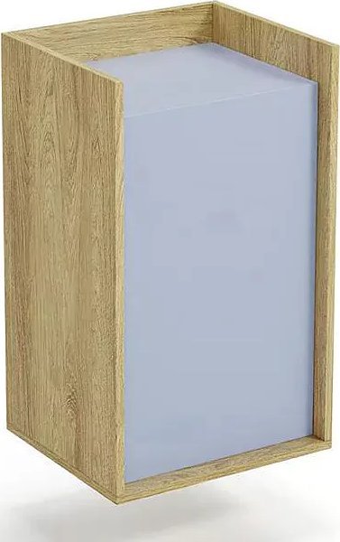 Elior Szafka modułowa 83cm hikora + niebieski horyzont - Horizonte 9X