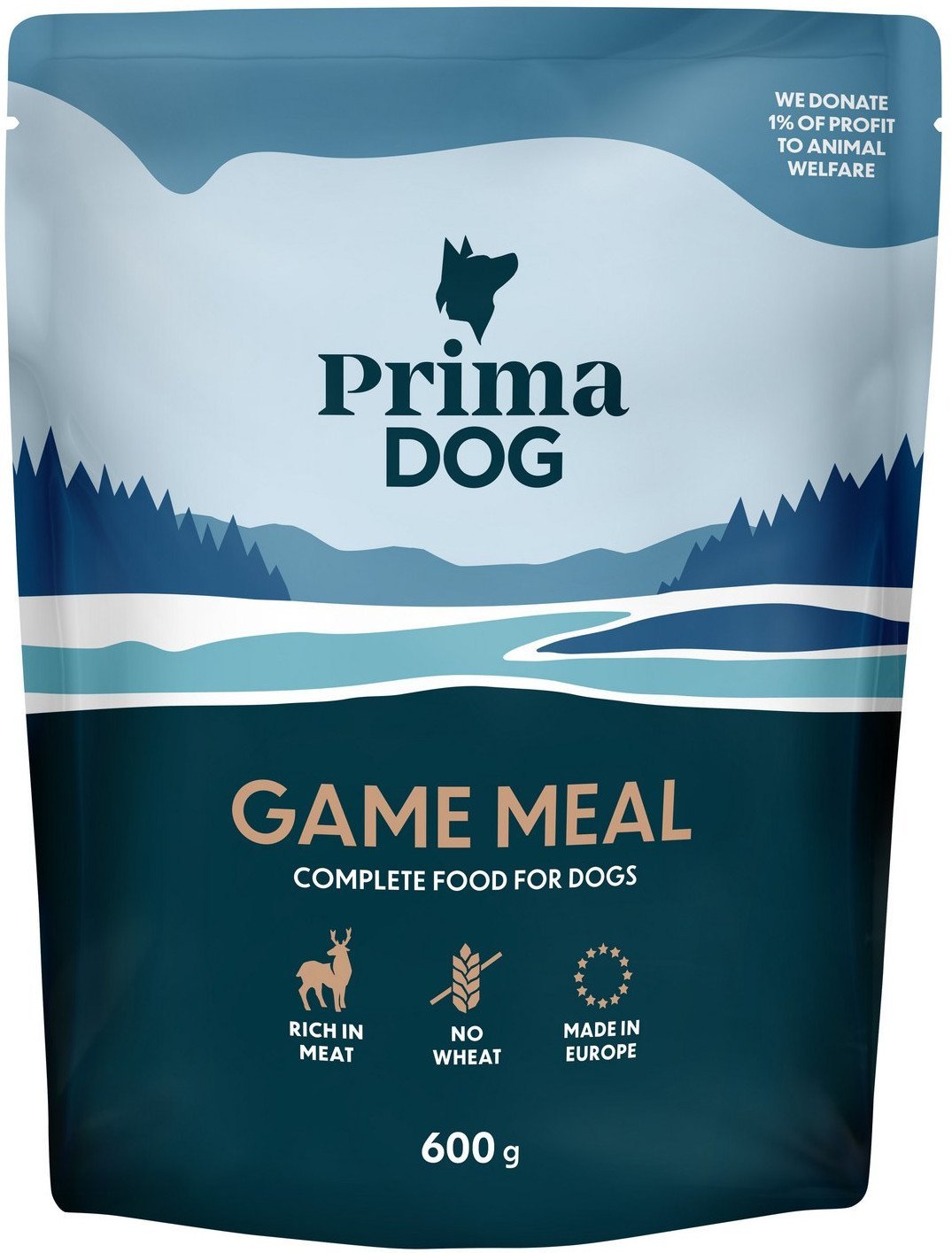 PRIMADOG GAME MEAL 600G
