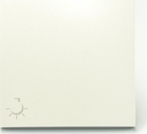 Efapel EFAPEL LOGUS90 KLAWISZ DO ŁĄCZNIKA ZWIERNEGO Z SYMBOLEM ŚWIATŁO LODOWY 90607 TGE