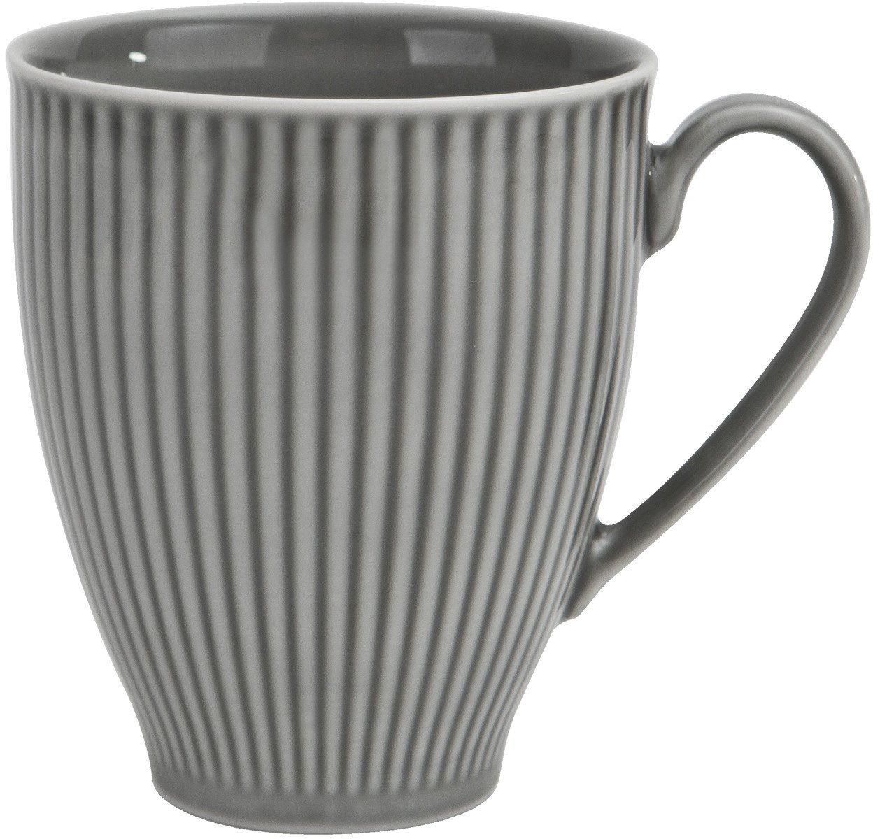 Kubek porcelanowy 420 ml Dalia Szara